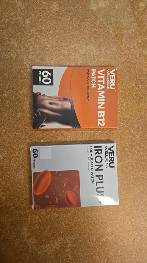 Energy Duo Lifestyle Patch B12, Iron 8-10 Hours (42 Days)