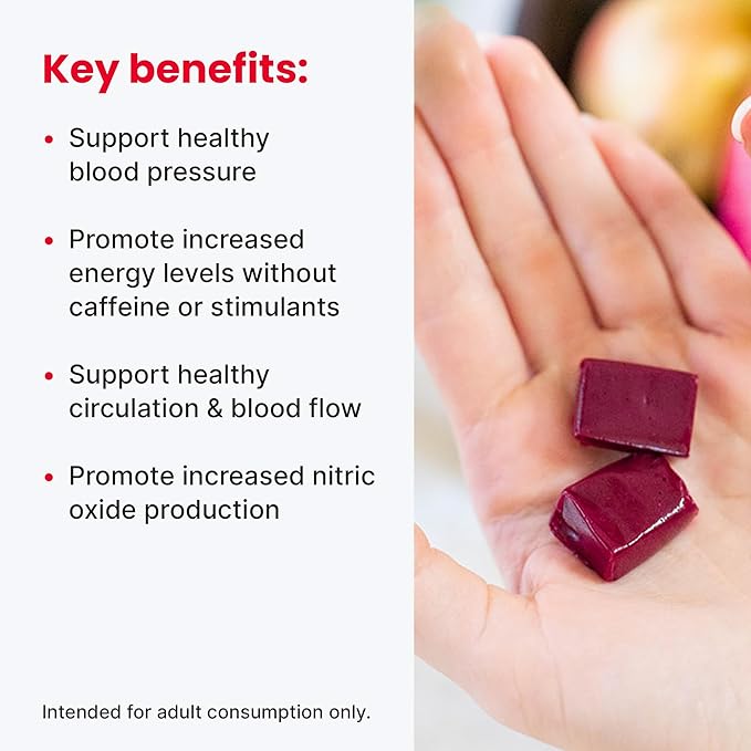 humanN SuperBeets Heart Chews 120 Count