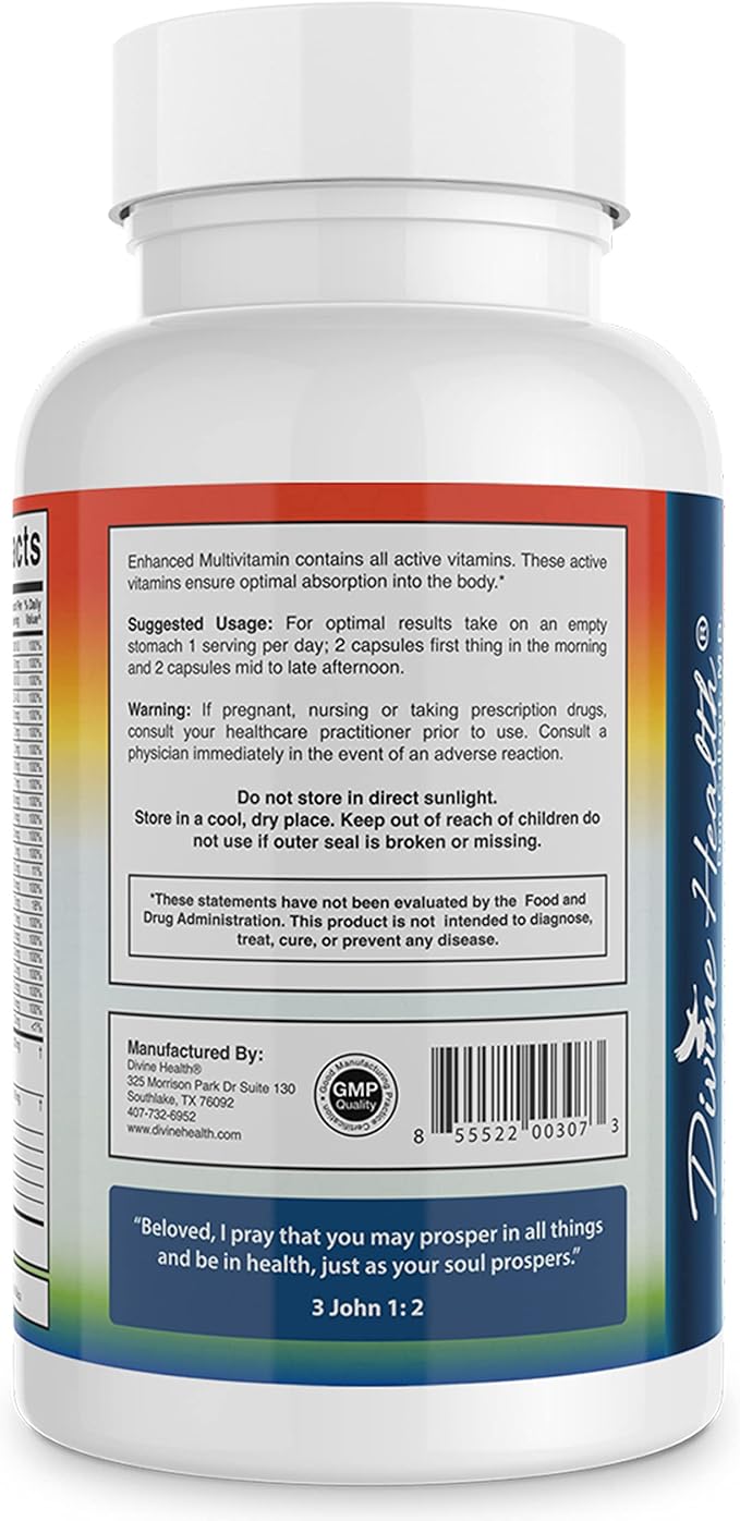 Divine Health Dr. Colbert Multivitamin Plus 120 ct