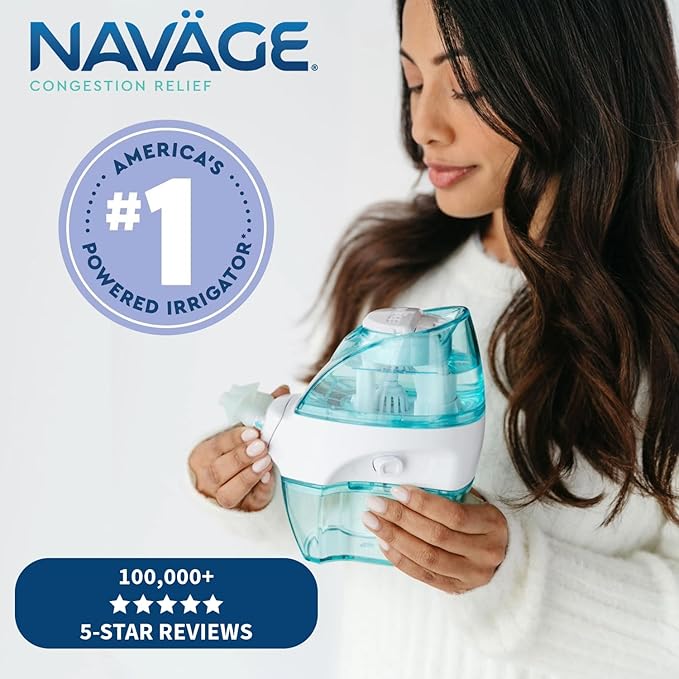 Navage Nasal Care Starter Bundle Nose 20 SaltPods, 10 SaltPods
