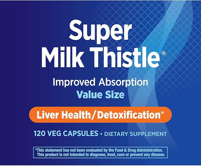 Nature's Way Super Milk Thistle 120 Capsules 2)