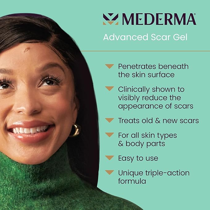 Mederma Advanced Scar Gel, Treats Old 50 Grams