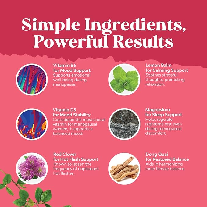 Complete Herbal Menopause Supplement for Women 30 Servings