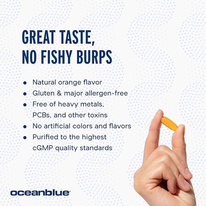 Oceanblue Professional Omega-3 2100 with CoQ10 90 ct 2 Pack CoQ10 – (60 Servings)