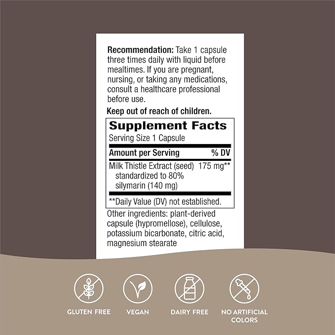 Nature's Way Thisilyn with Standardized Milk 100 Vegan