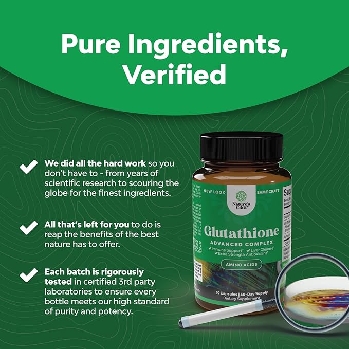 Glutathione Amino Acid Nutritional Supplement
