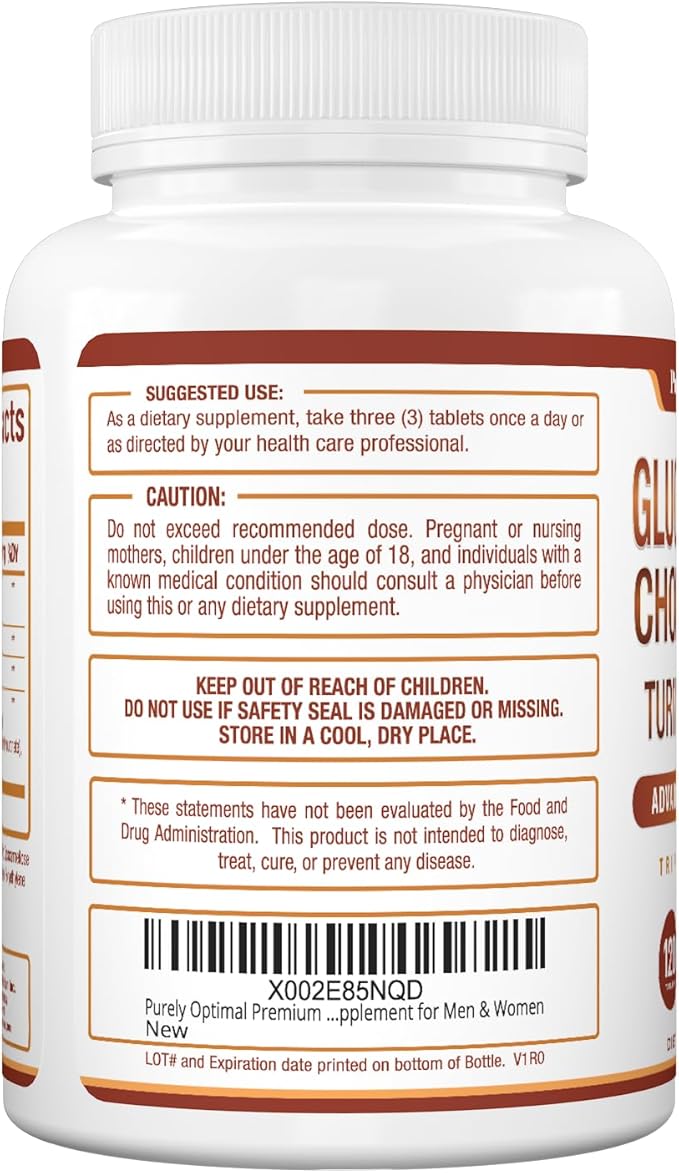 Purely Optimal Premium Glucosamine Chondroitin MSM