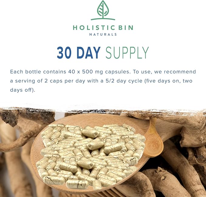 Indonesian Tongkat Ali Capsules 1000mg Per Serving 100% Pure (30 Day