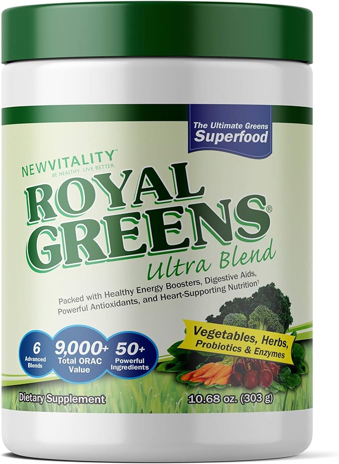 New Vitality Royal Greens Ultra Superfood 10.75oz (30 (30 Day