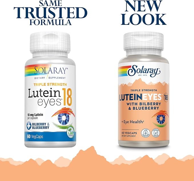 Solaray Triple Strength Lutein Eyes, 18 mg (60 CT)