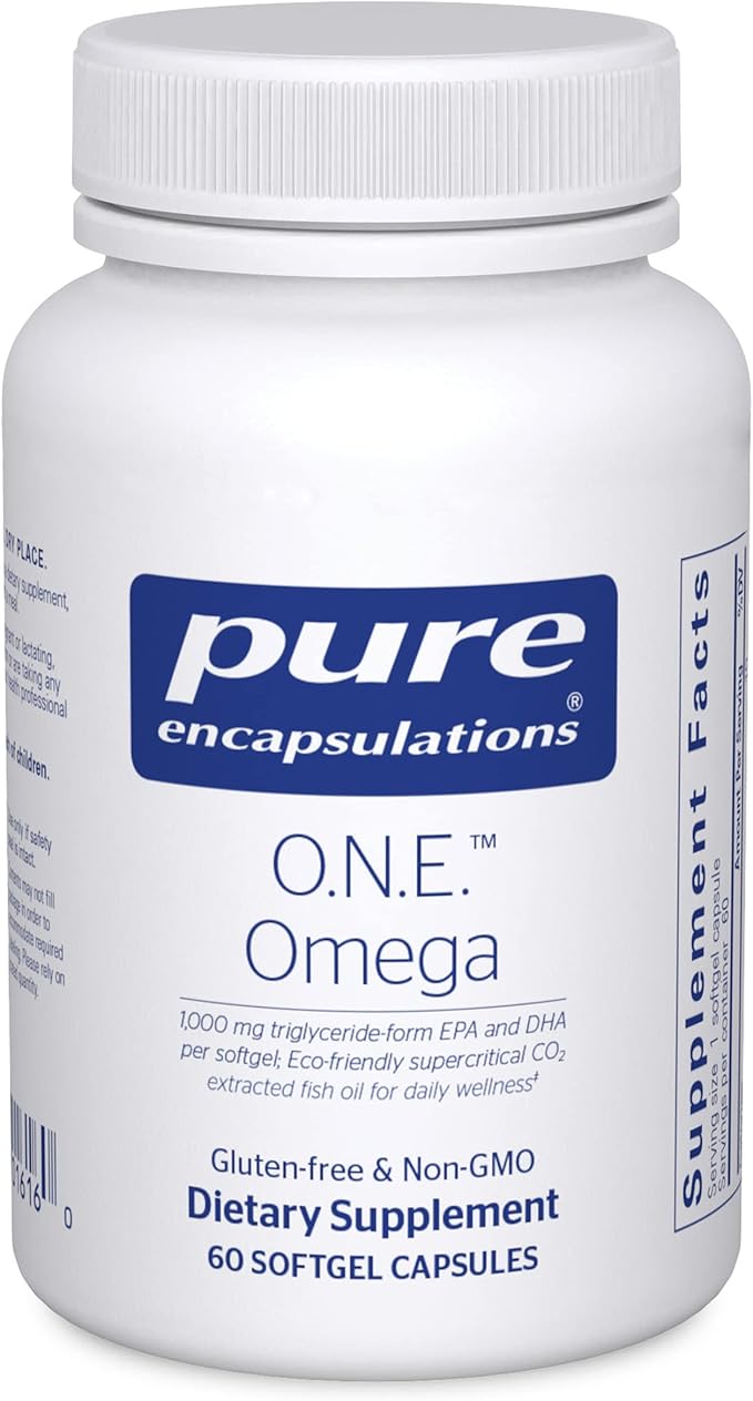 Pure Encapsulations O.N.E. Omega 60 Softgel