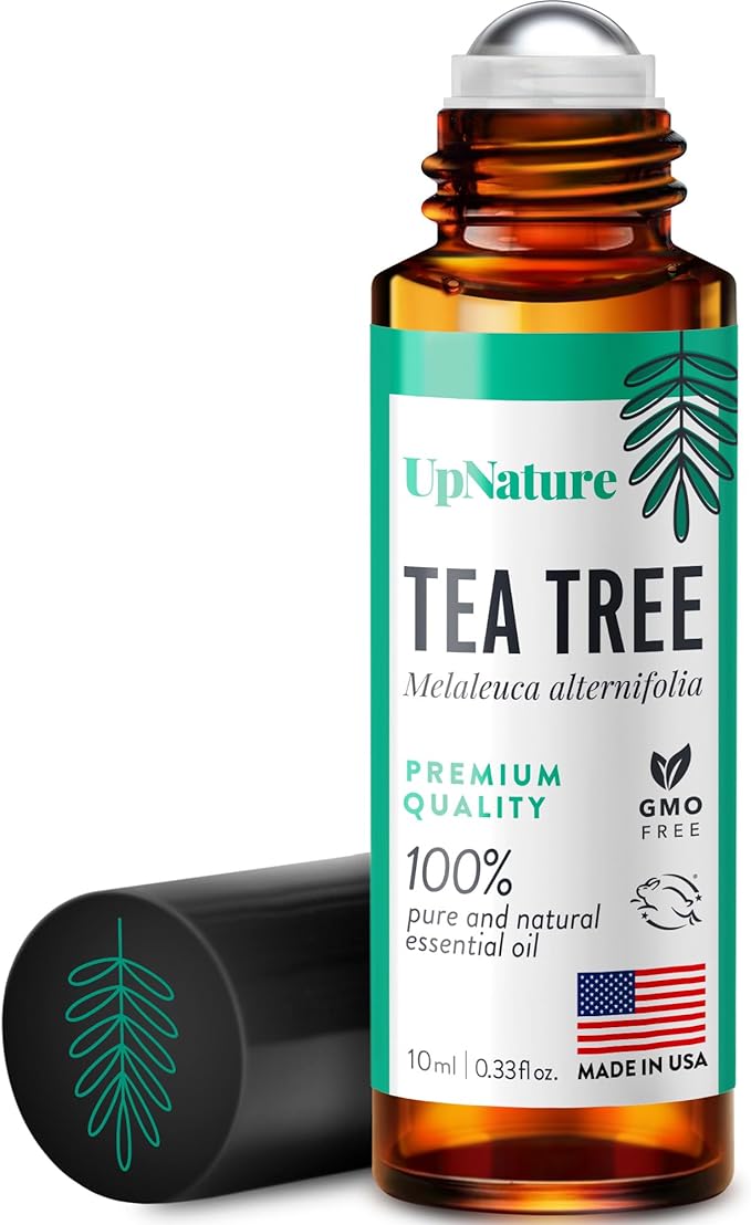 UpNature Tea Tree Essential Oil Roll On 100% Natural