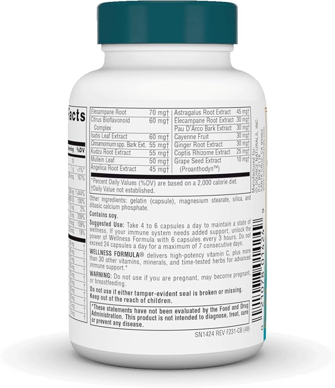 Source Naturals Wellness Formula Bio-Aligned Vitamins 60 Capsules
