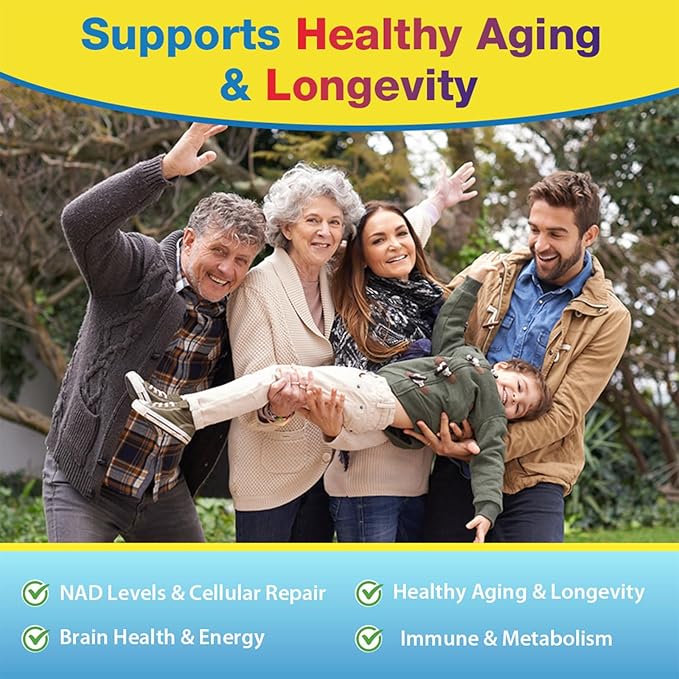 NMNH (Dihydronicotinamide Mononucleotide) 500mg Per Serving, NMNH NAD Supplement to Boost NAD+ Levels As We Age, NAD Plus Supplement for Anti Aging, Energy, Immune, Focus, Pure Organic - 240 Capsules