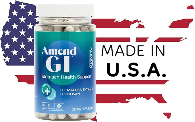 Amend GI All-Natural Stomach Health Support 60 Capsules
