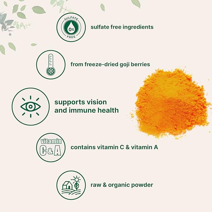 Organic Goji Powder, 16 Ounces 100% Natural