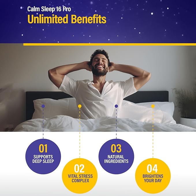 AJS CalmSleep Pro 120CT- Natural Sleep