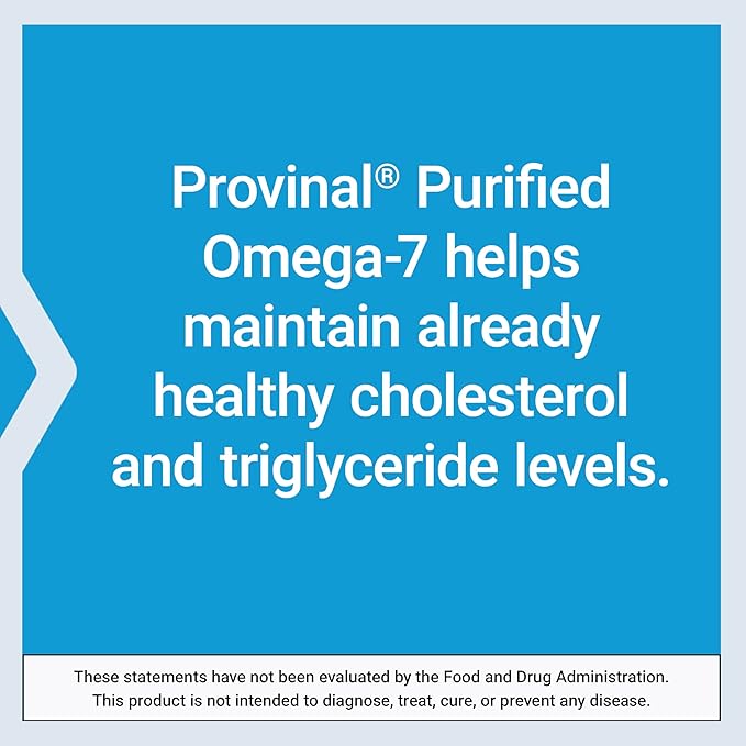 Provinal Purified Omega-7 7 Fatty 30 Softgels