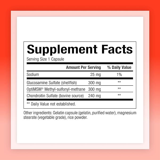 Natural Factors, MSM Joint Formula, Supports 180 Capsules