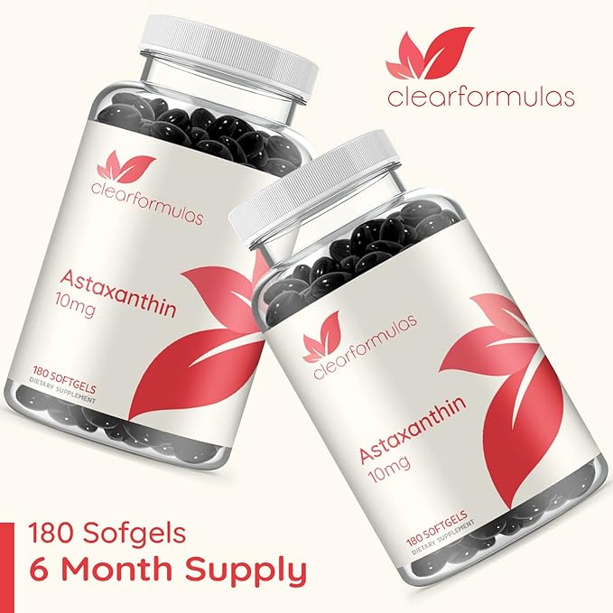 ClearFormulas Astaxanthin 10mg 180 Softgels Max