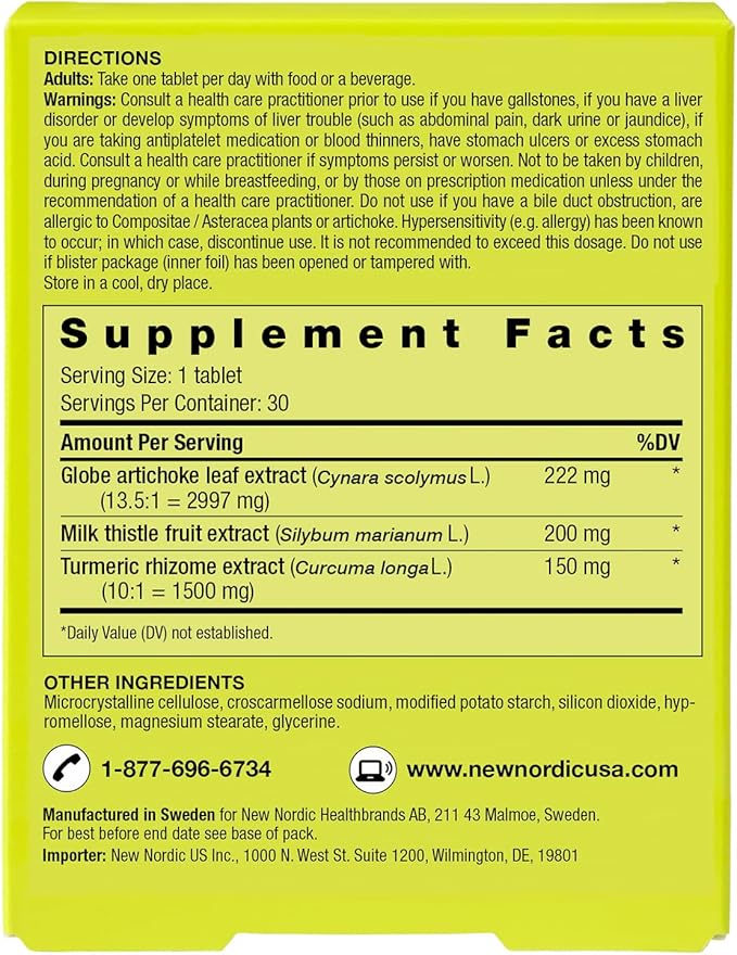 NEW NORDIC Active Liver 30 Count 1)