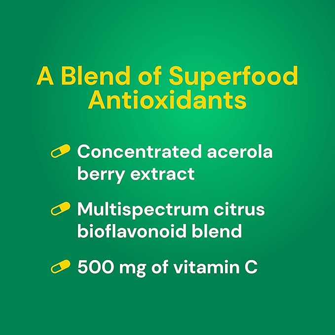 Country Life Acerola 500mg Chewable Vitamin 90 Wafers