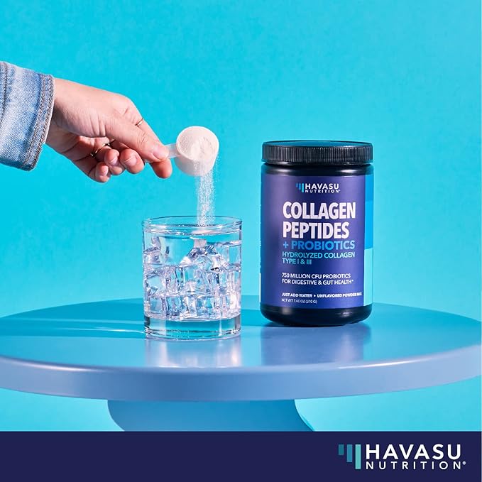 Collagen Peptides Powder with Probiotics GLP-1 Nutritional