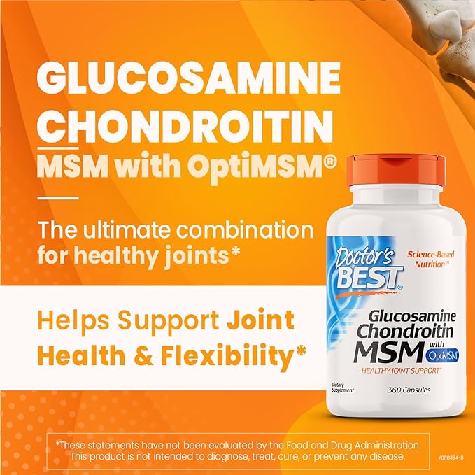 Doctor's Best Glucosamine Chondroitin Msm 360 Count