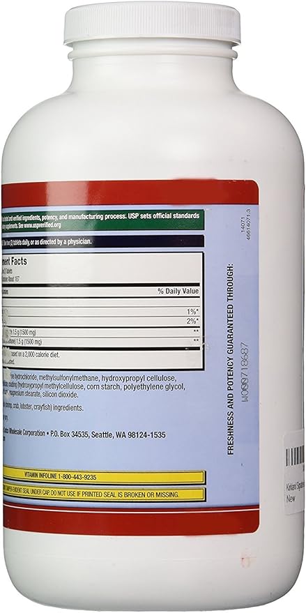 Kirkland Signature Glucosamine with MSM, 375 (2 Pack)