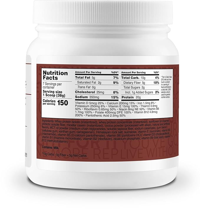 TransformHQ Meal Replacement Shake Powder 7