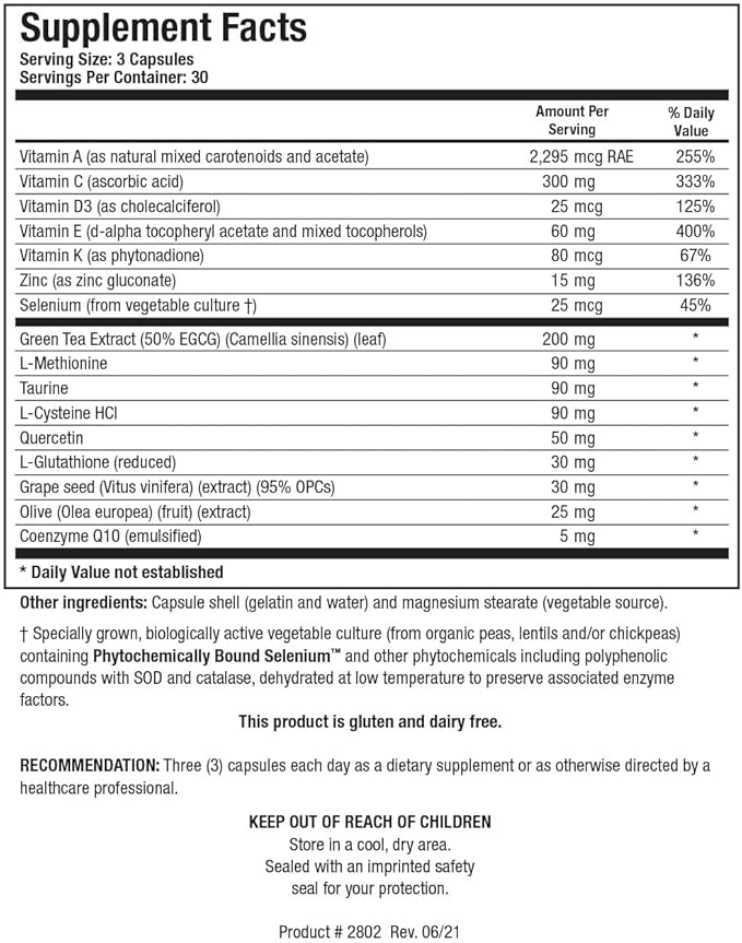 Biotics Research BioProtect Plus Protects Body CoQ10, Taurine, 90 Caps