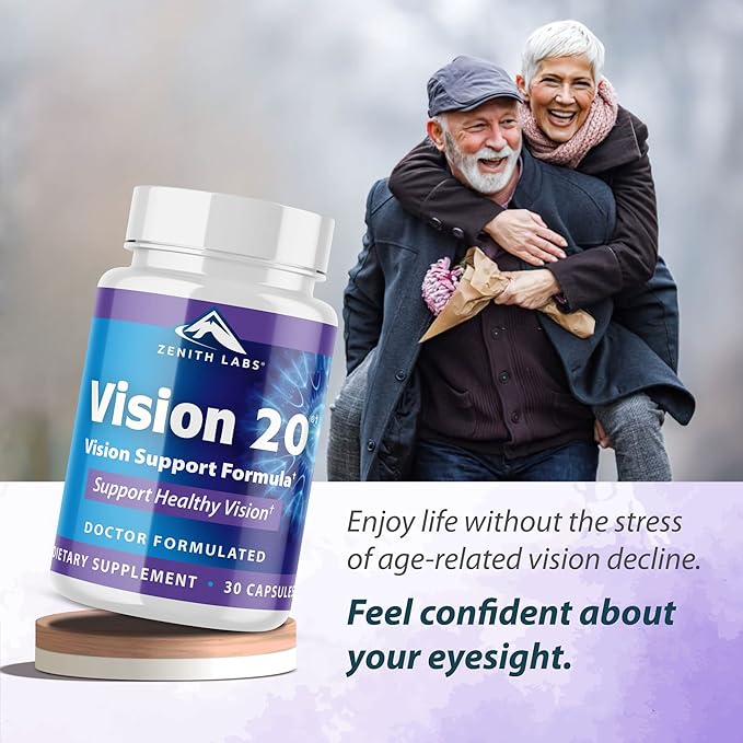 Zenith Labs Vision 20 Lutein & Zeaxanthin 3 Pack