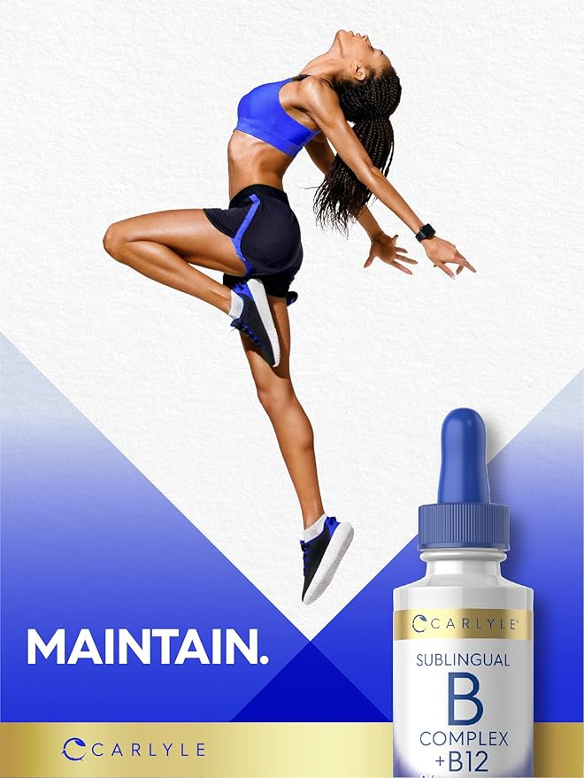 Carlyle Sublingual Vitamin B Complex B12 | 2 Fluid