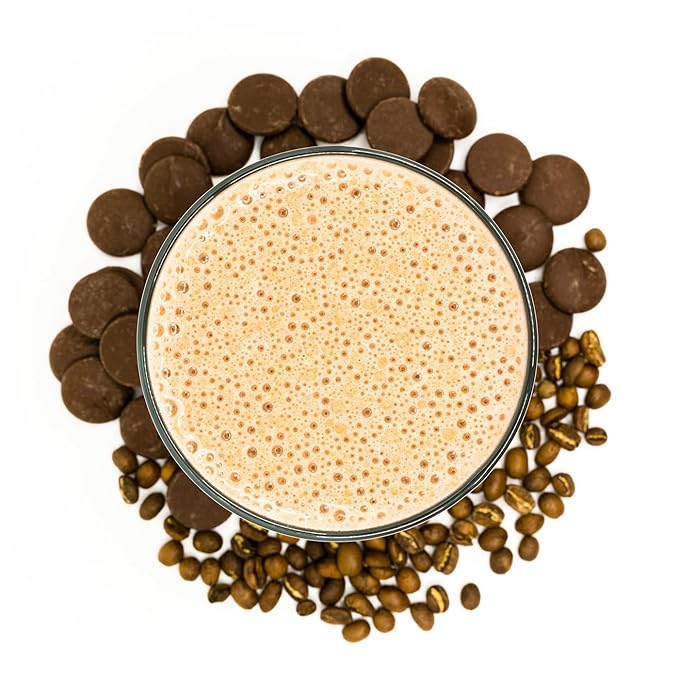 WonderSlim Keto Meal Replacement Shake, Mocha, Low Carb, C8 MCTs, 12g Protein, Collagen, 25 Vitamins & Minerals, Gluten Free (7ct)