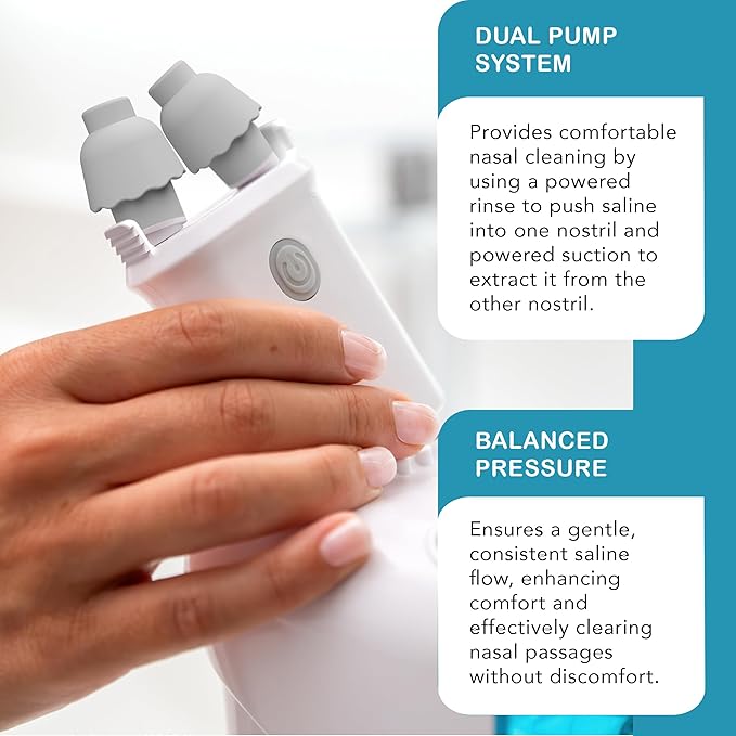 NASALFRESH MD - Dual Powered Nasal -60 Saline 2 Nose