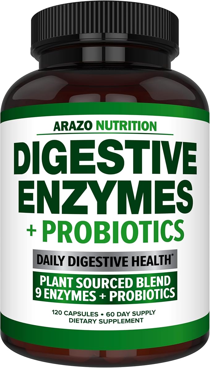 Digestive Enzymes with Probiotics 120 Pills