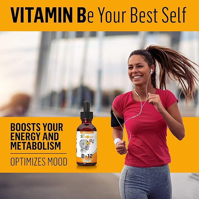 Vitamin B Complex Liquid Drops B2, B3, B3, B5, B5, B6 B6 & B12 -