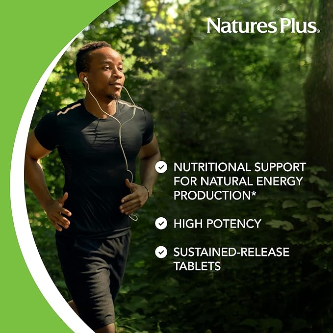 NaturesPlus Vitamin B12 (Methylcobalamin) - 1000 mcg, 90 Vegetarian Tablets - High Potency Red Blood Cell Support - Natural Energy Booster, Promotes Overall Health - Gluten-Free - 90 Servings
