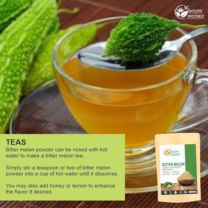Bitter Melon Powder| Karela Powder 100% Organic 5.3 oz 150 GMS