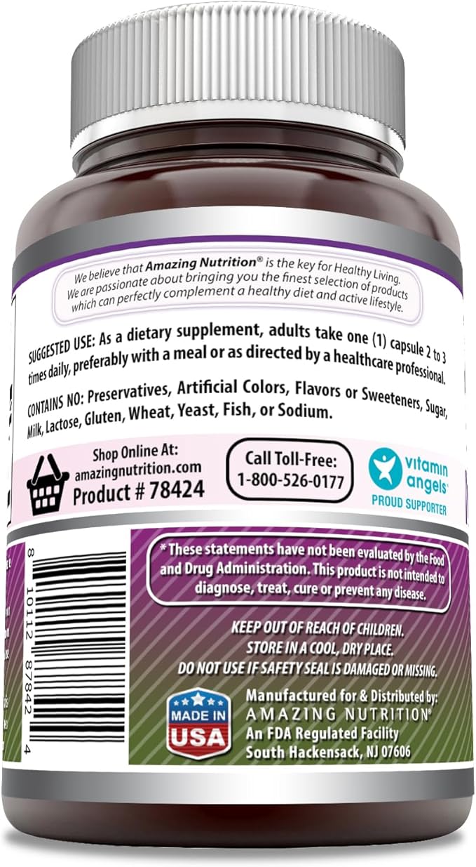 Amazing Formulas Milk Thistle 175 mg (1 Pack, 240 Count)