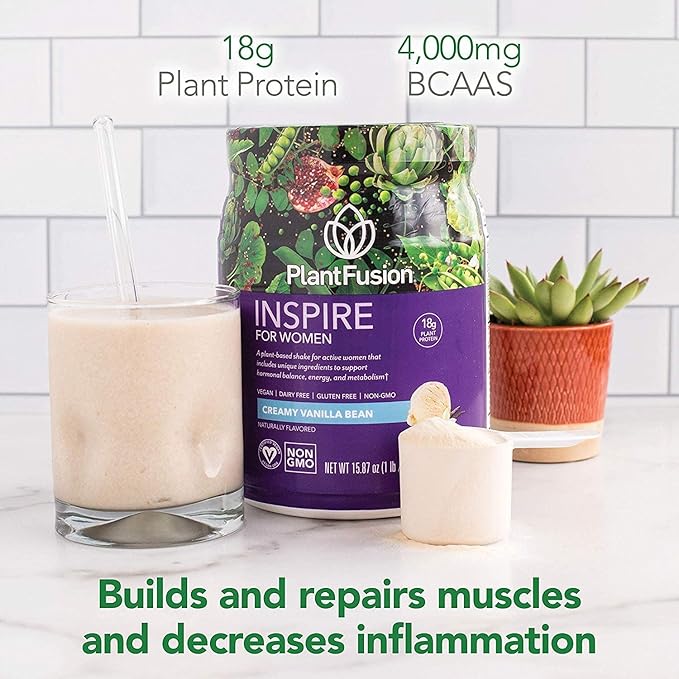 PlantFusion Inspire Plant Protein Powder for Women 0.85 lb