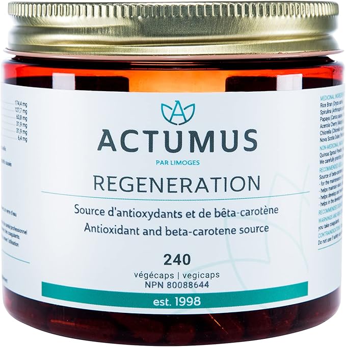 Regeneration - Antioxidant and Beta-Carotene Source 240 Vegicaps