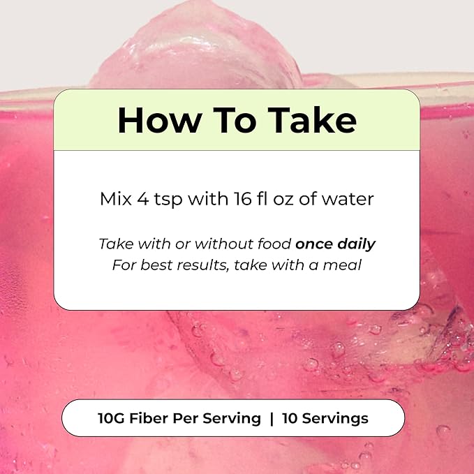 HUM Flatter Me Fiber Supplement for Women & Men, Prebiotics & Digestive Enzymes to Support Weight & Bloating, Digestive & Gut Health, Fiber Powder Drink Mix, Strawberry Lemon, 10 Servings