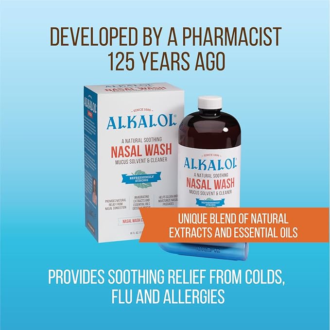Alkalol - A Natural Soothing Nasal 2 Piece 1 Count