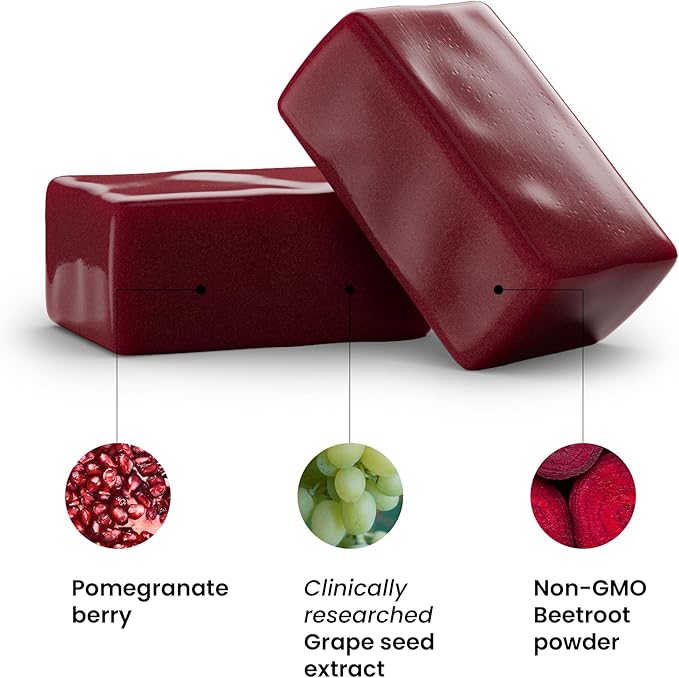 humanN SuperBeets Heart Chews 120 Count