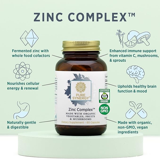 PURE SYNERGY Zinc Complex (60 Capsules)