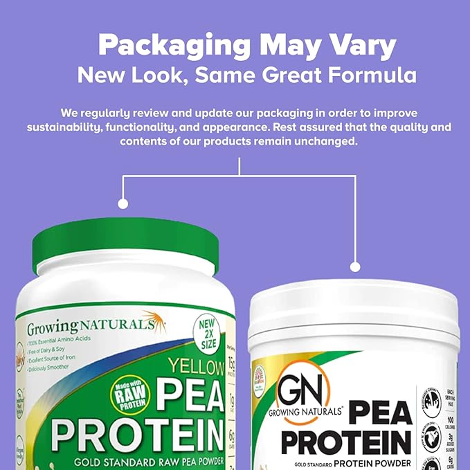 Raw Pea Protein Powder, Vegan Plant 2 Pound 1)