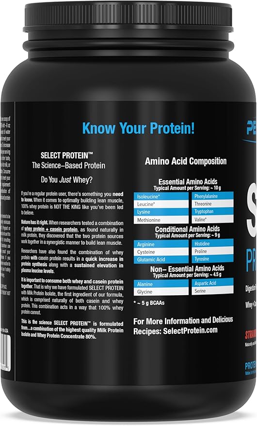 PEScience Select Low Carb Protein Powder, 27 Serving,
