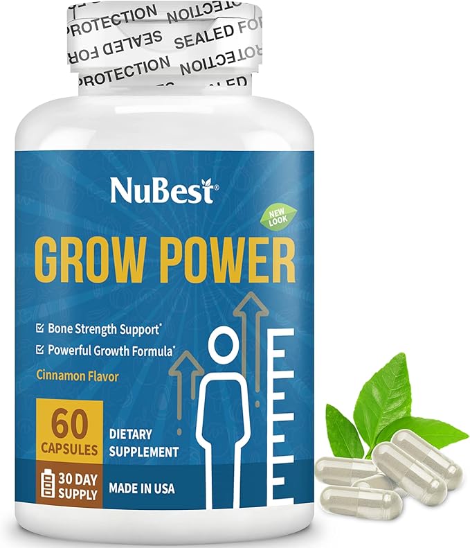 Grow Power Height Growth (10+) & D3, Phosphorus, 6 Pack