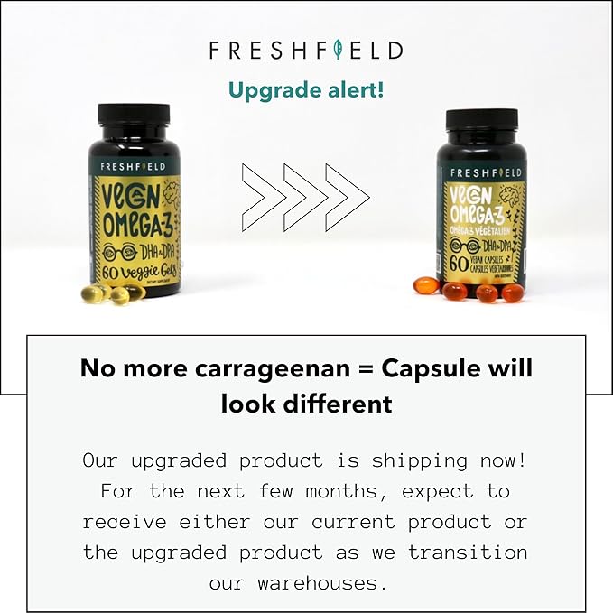 Freshfield Vegan Omega 3 DHA: Sustainably